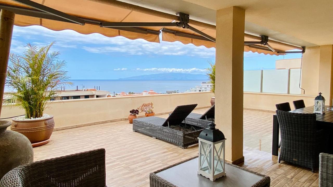 Penthouse Apartment Zentral Und Ruhig Gelegen Puerto de Santiago  Exteriör bild