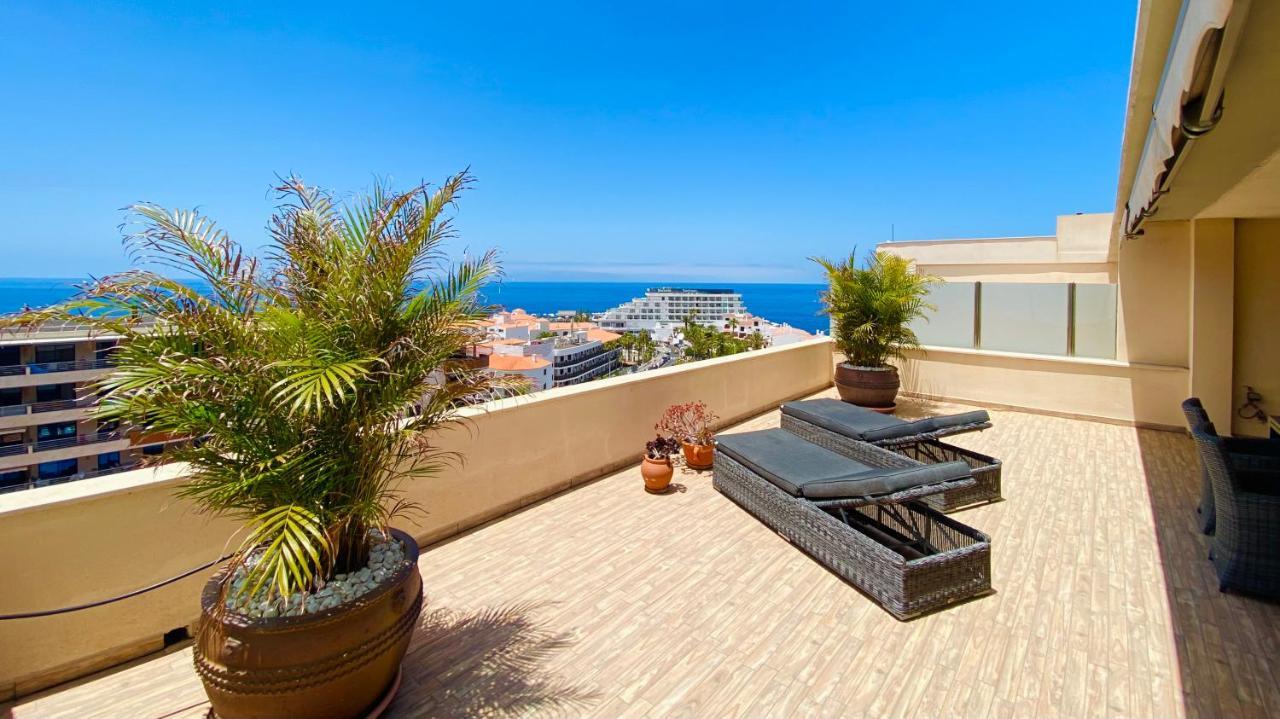 Penthouse Apartment Zentral Und Ruhig Gelegen Puerto de Santiago  Exteriör bild